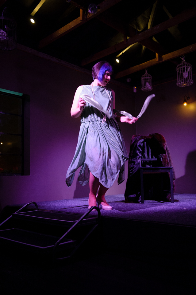 Ivy Ambrosia - photo from Sass and Tease at the Loft - June