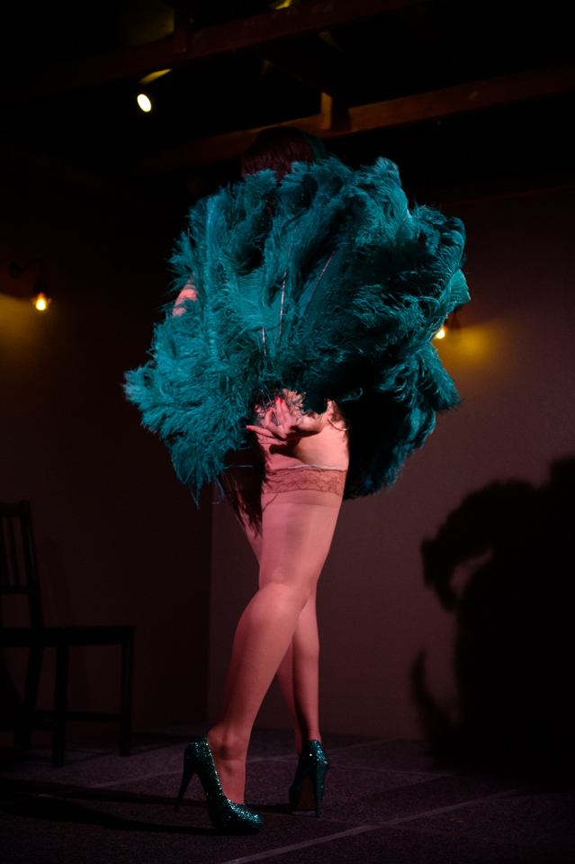 Ivy Ambrosia - photo from Sass and Tease at the Loft - April